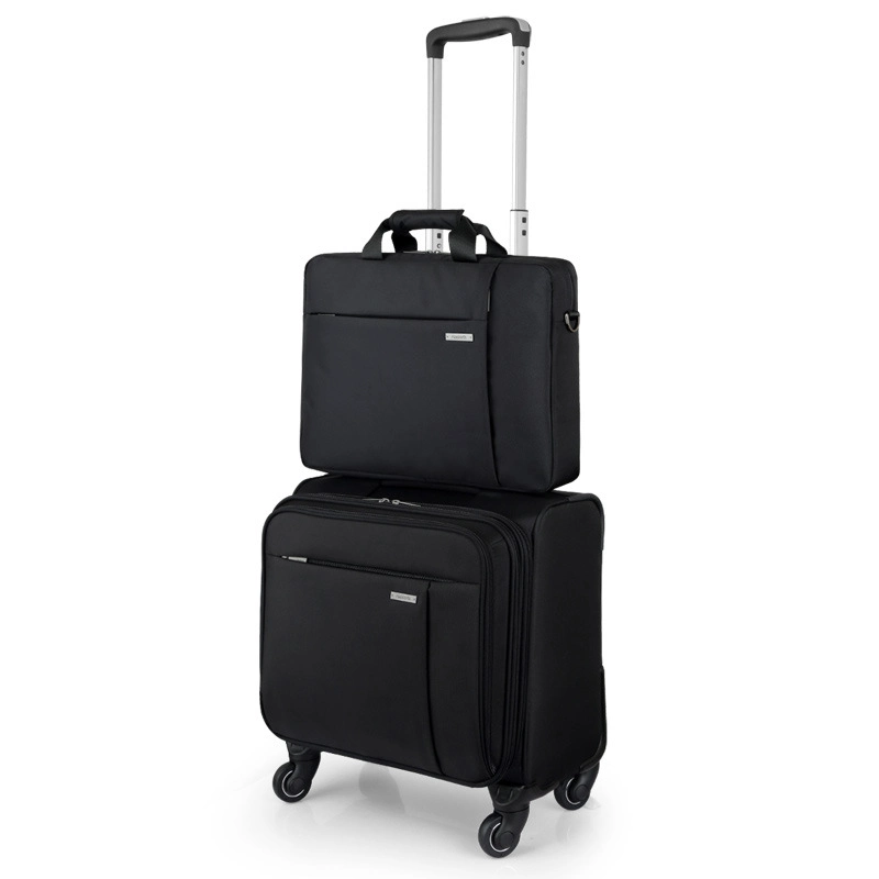 Wheeled Trolley Luggage Leisure Business Travel Laptop Notebook Computer Suitcase Bag Case